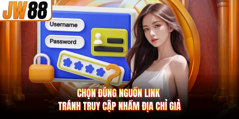 Chọn đúng nguồn link tránh truy cập nhầm địa chỉ giả