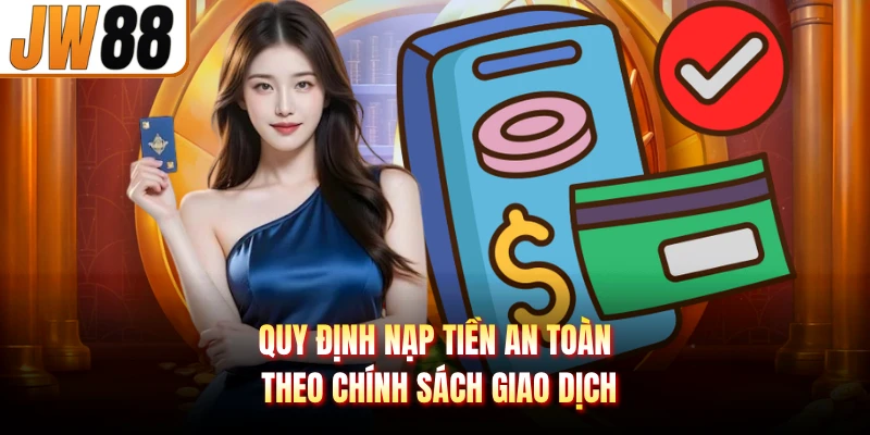 Quy định nạp tiền an toàn theo chính sách giao dịch