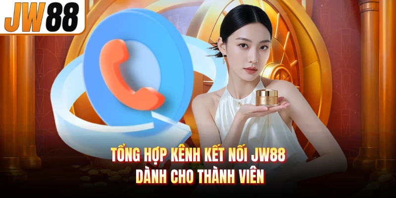 Tổng hợp kênh kết nối JW88 dành cho thành viên